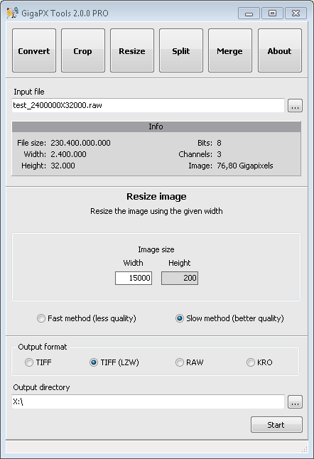 GigaPXTools screenshot 3